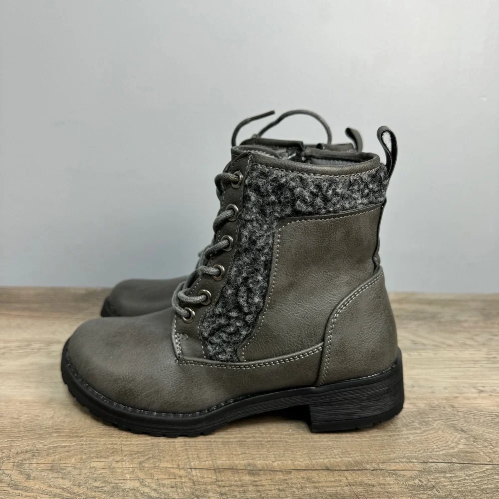 GC Kids Combat Boots Toddler Girls sz 13 NEW #K-28